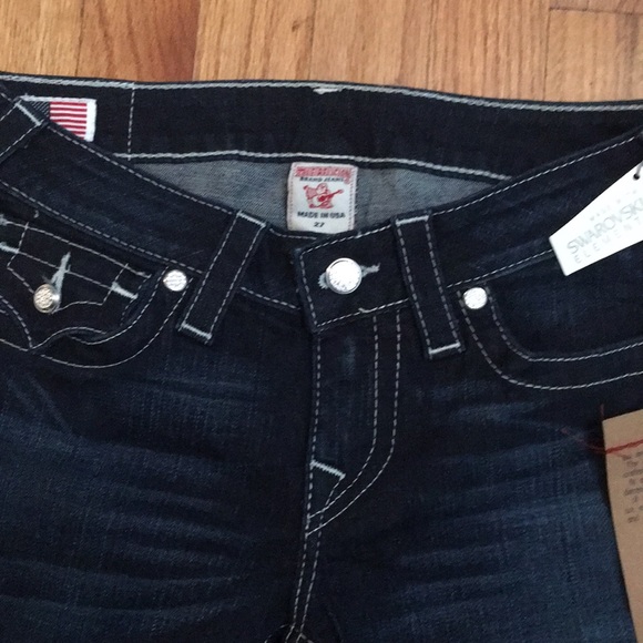 True Religion Becky Crystal Jeans 27 - Picture 7 of 8